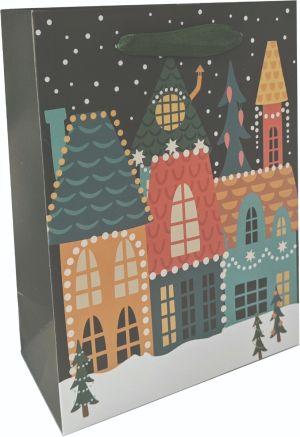 Подаръчна торбичка XMAS Medium Deluxe,18x23x10 cm