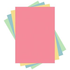 Цветна копирна хартия Bluering, 5x20л, Пастел