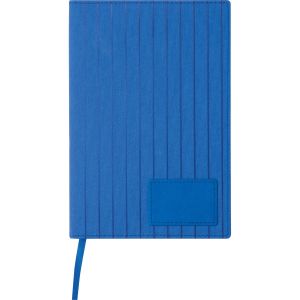 Бележник А5, PU корица, 96 страници, СИН