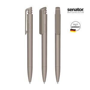 Химикалка Senator Trento Matt Recycled 3305, светлосива 10