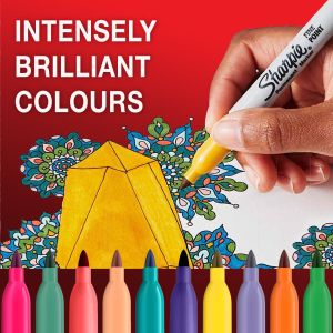 Комплект перманентни маркери Sharpie Winter Holiday, 25 цвята