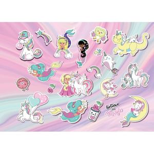 Книжка за оцветяване Cute, А4, 37 стр.