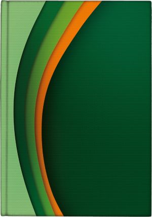 Бележник КБ 11, А5, 176 страници, ламинат, зелен дизайн