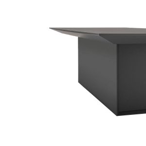 Офис маса MDD Gravity, правоъгълен плот, с регулируема височина, 2400 х 1200 х 750-1160 mm, MDF 28 mm