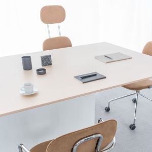 Офис маса MDD Gravity, правоъгълен плот, с регулируема височина, 2400 х 1200 х 750-1160 mm, MDF 28 mm