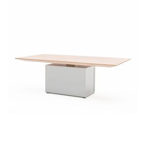 Офис маса MDD Gravity, правоъгълен плот, с регулируема височина, 2400 х 1200 х 750-1160 mm, MDF 28 mm