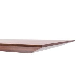 Бюро с регулируема височина MDD Gravity, 2400 х 1600 х 750-1160 mm, фурнир, метални крака