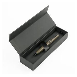 Hugo Boss Химикалка Illusion Gear, в кутия, тъмнозелена