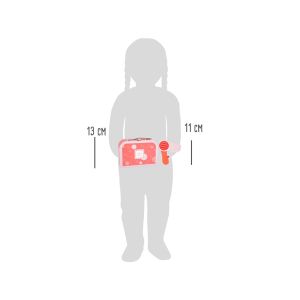 Small Foot Комплект за грим и прическа, ретро, 12 части