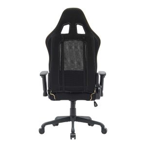 Геймърски стол RFG Move Legend, Butterfly механизъм, полипропиленова основа, до 150 kg, черно-златист