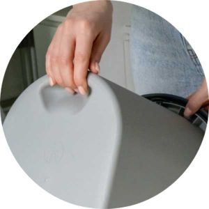 Кофа York Eco Ego Circular, 13 L, 35.6 х 28.2 х 26 cm