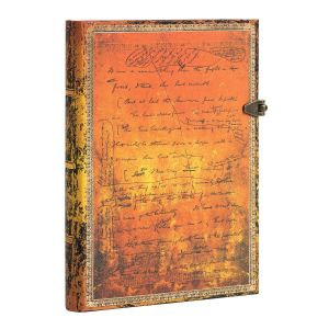 Paperblanks Тефтер H.G. Wells, Midi, твърда корица, 120 листа
