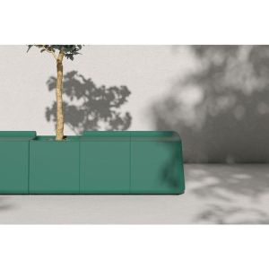 Модулна седалка Boln Sarek R, Olive, квадратна, 450 х 450 х 490 mm