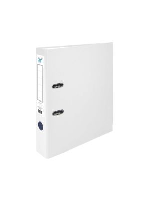 Colori Класьор, 5 cm, PP, с метален кант, несглобен, бял, 50 броя