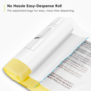 Торби за смет Eko, тип G, с връзка, 50-90 L, 10 броя