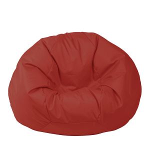 Пуф за деца RFG Ябълка, промазка, 220 L, червен