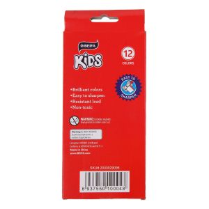 Beifa Цветни моливи WMZ, 12 цвята