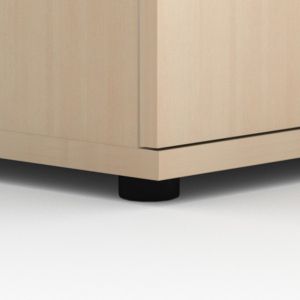 Крака за шкаф UNI, пластмасови, 4 броя