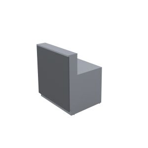 Прав модул за рецепция RFG Point, външен, ляв, 100 х 80 х 112.50 cm, ПДЧ