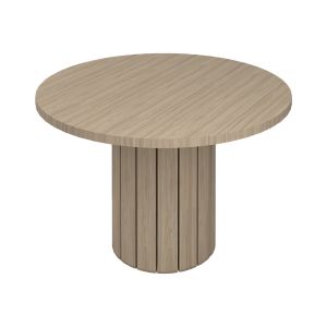 Заседателна маса Z601, Ф120 x H74 cm, кръгъл плот, ПДЧ 25 mm, цвят лукс