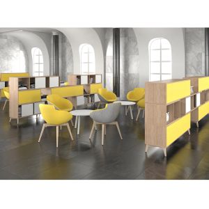 Панел за гръб на шкаф Narbutas Choice, 762 x 334 x 7 mm, тапициран, дамаска Velito Presto, светла мента