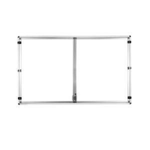 Office 1 Система бяла дъска Wings, магнитна, с 2 крила, за дисплей 65''