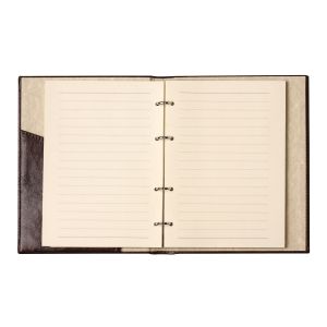 Органайзер, A5, с рингове, офсет, 100 листа, син