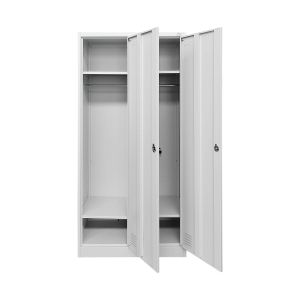 Гардероб RFG, метален, двоен, 90 x 45 x 185 cm