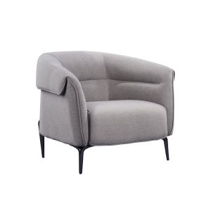 Фотьойл RFG Megan, текстил, метална основа, сив