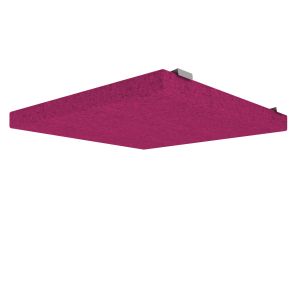 Панел за таван Narbutas Modus Light, 57.5 х 57.5 cm, дамаска Velito Presto, тъмнорозов меланж