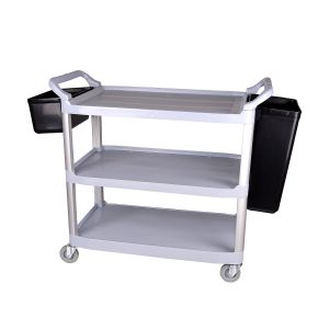 Количка за сервиране Office 1, 3 нива, PVC, 109 х 43 х 95 cm