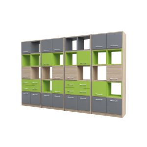 Шкаф RFG Libra 6, 730 х 382 х 365 mm, ПДЧ 18 mm, цвят лукс