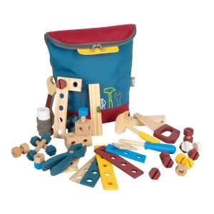 Small Foot Комплект инструменти, в раница, дървени, детски