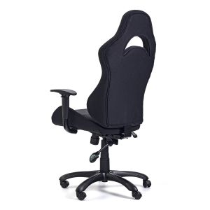 Геймърски стол Brit, текстил, Multi-function механизъм, полипропиленова основа, до 130 kg, сив