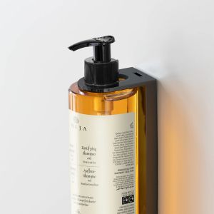 Диспенсър за помпа GFL Cosmetics, Anti Theft, ABS пластмаса, черен