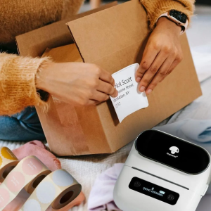 Phomemo Принтер M220-OG, мини, без мастило, оранжев