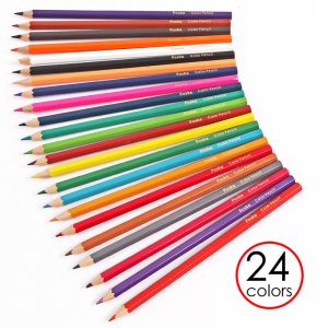 Foska Моливи Hexagonal, 24 цвята