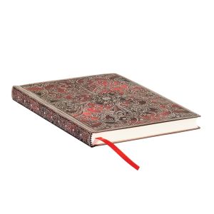 Paperblanks Тефтер Garnet, Midi, мека корица, 88 листа