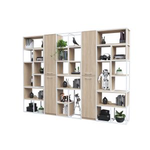 Стелаж RFG Boxi M, метален, 720 х 370 х 2120 mm, бял