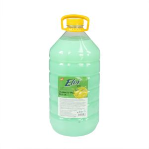 Течен сапун Elvi, билкови листа, 5 L, зелен