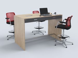 Бюро, високо, с чекмеджета, 1600 х 850 х 1050 mm, ПДЧ 18 mm