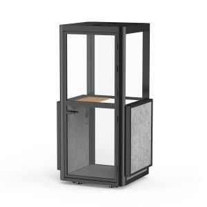 Шумоизолираща акустична кабина Flexi101, 1020 х 1020 х 2260 mm, сива