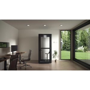 Шумоизолираща акустична кабина Flexi101, 1020 х 1020 х 2260 mm, сива