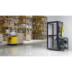 Шумоизолираща акустична кабина Flexi101, 1020 х 1020 х 2260 mm, сива