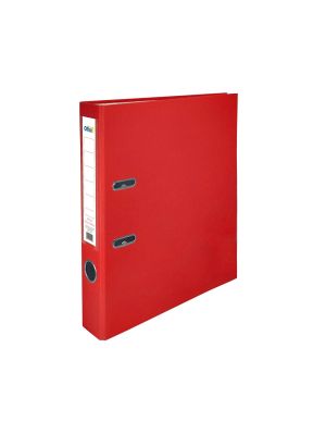 Office 1 Класьор, 5 cm, PP, несглобен, червен, 50 броя