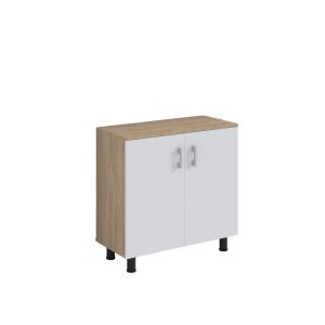 Шкаф RFG, 800 х 400 х 850 mm, ЛПДЧ, дъб сонома и бяло