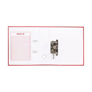 Top Office Класьор, 8 cm, PP, червен