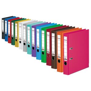 Falken Класьор Chromocolor, 5 cm, PP, син