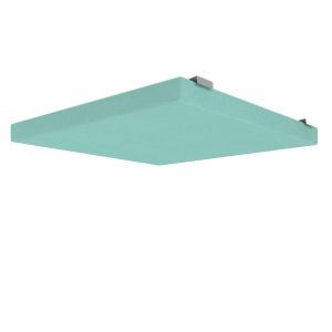 Панел за таван Narbutas Modus Light, 57.5 х 57.5 cm, дамаска Velito Presto, светла мента