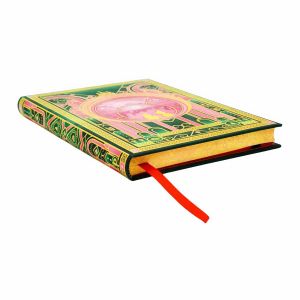 Paperblanks Тефтер The magic of Wicked, Midi, широки редове, твърда корица, 72 листа